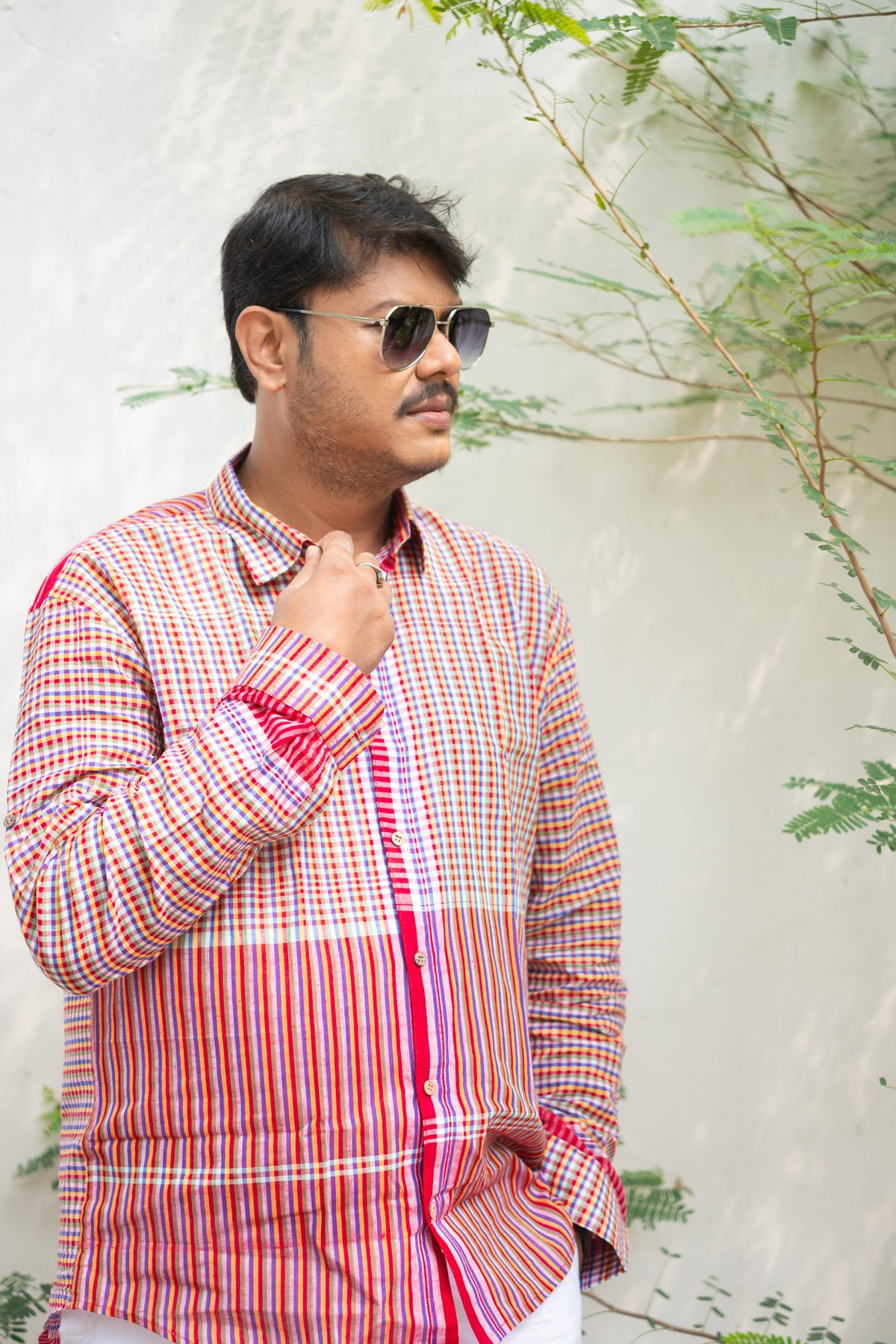 Gamcha Check Shirt — Rangmanch