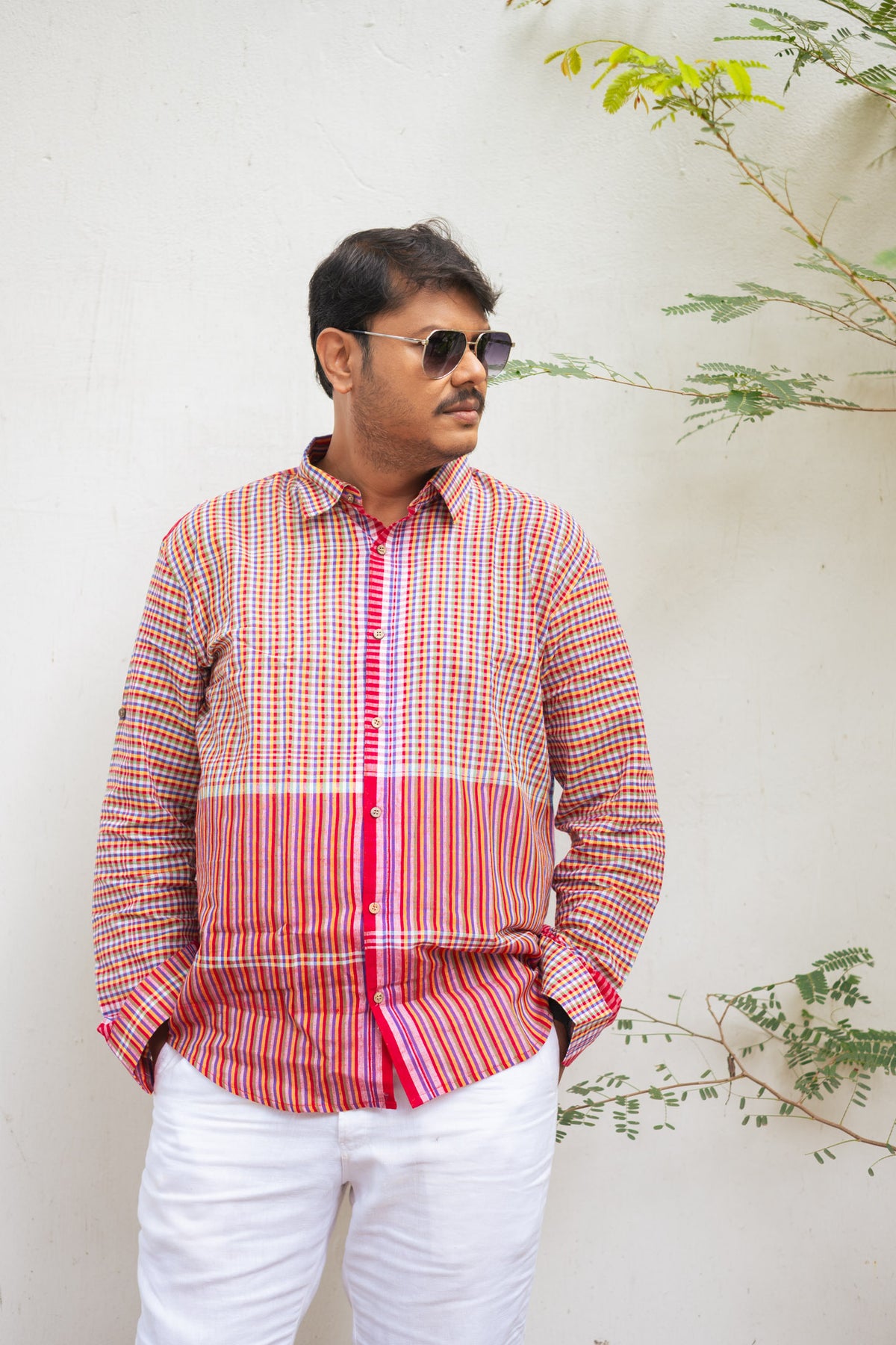 Gamcha Check Shirt — Rangmanch