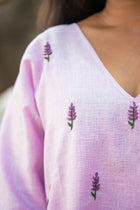 Jamuni Hand Embroidered Linen Dress