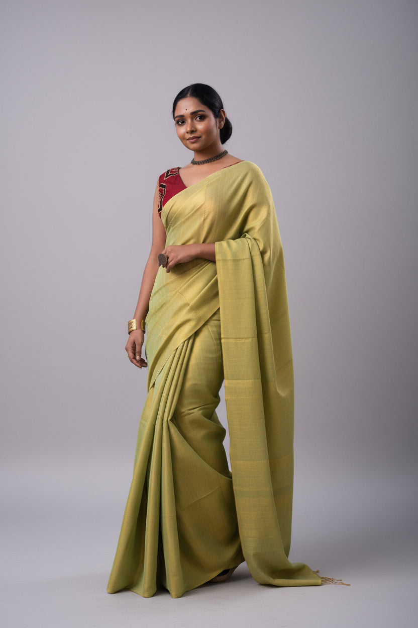 Kanaklata Makhmal Silk Saree