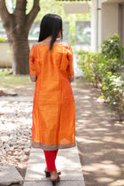 Tejasvi Tissue Silk Kurta - Uttariya