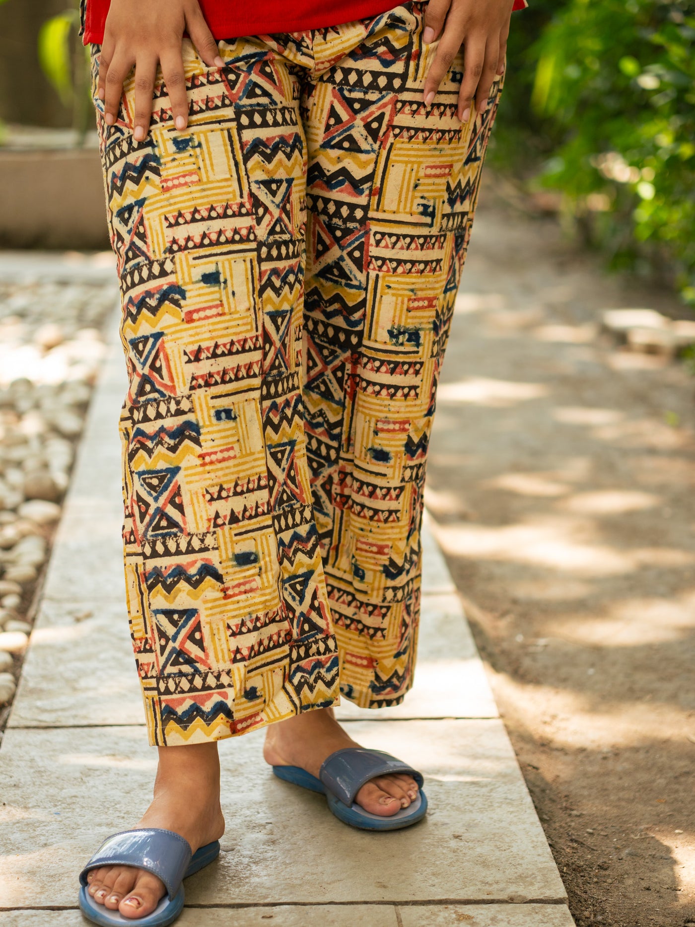 Khadi Kalamkari Co ord set
