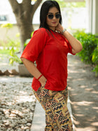 Khadi Kalamkari Co ord set