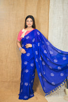 Nil Padma Saree - Uttariya