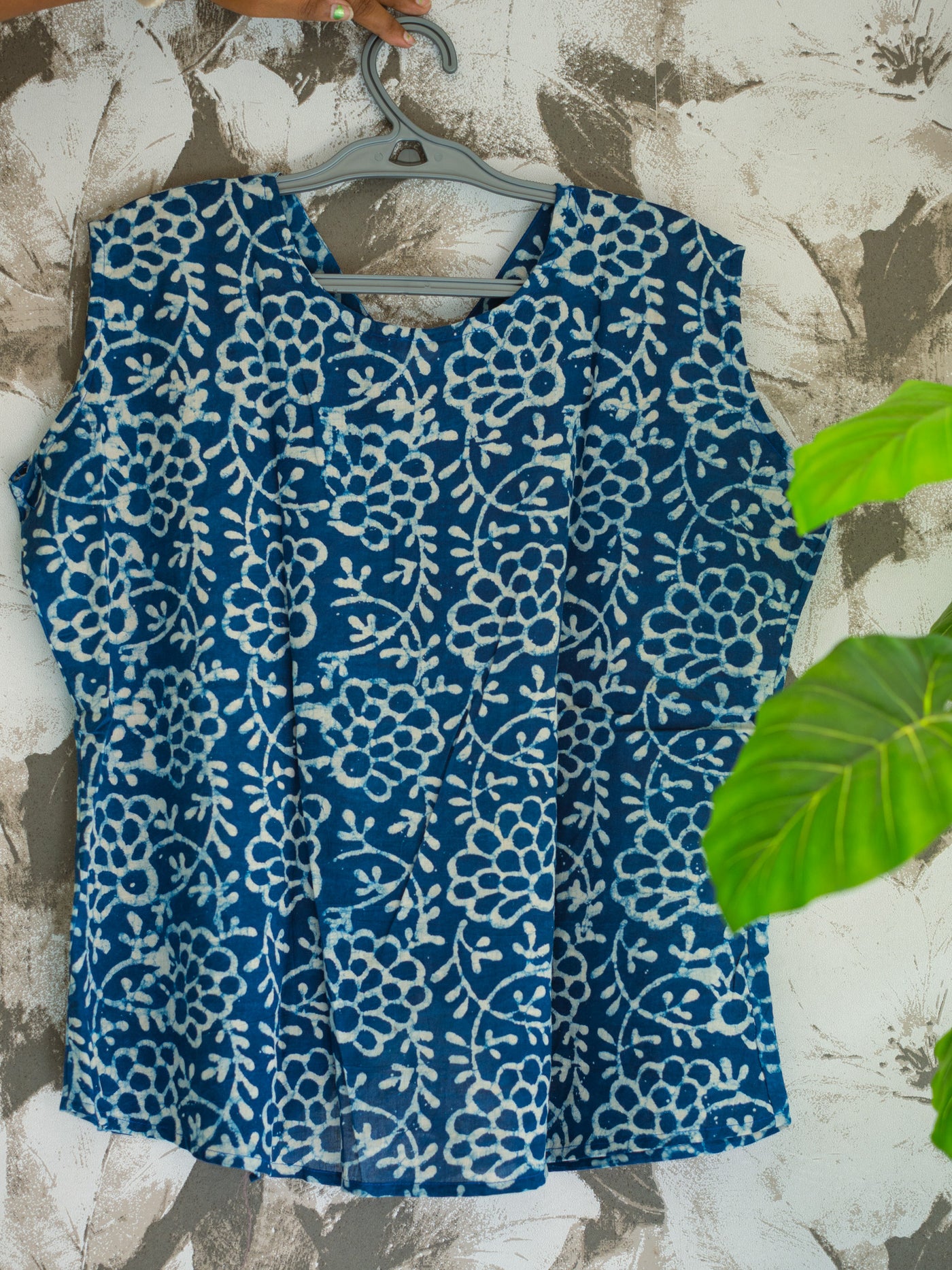 Indigo   Cotton Top
