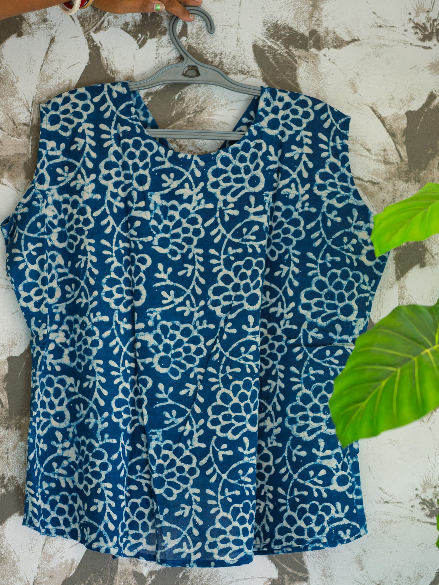 Indigo   Cotton Top