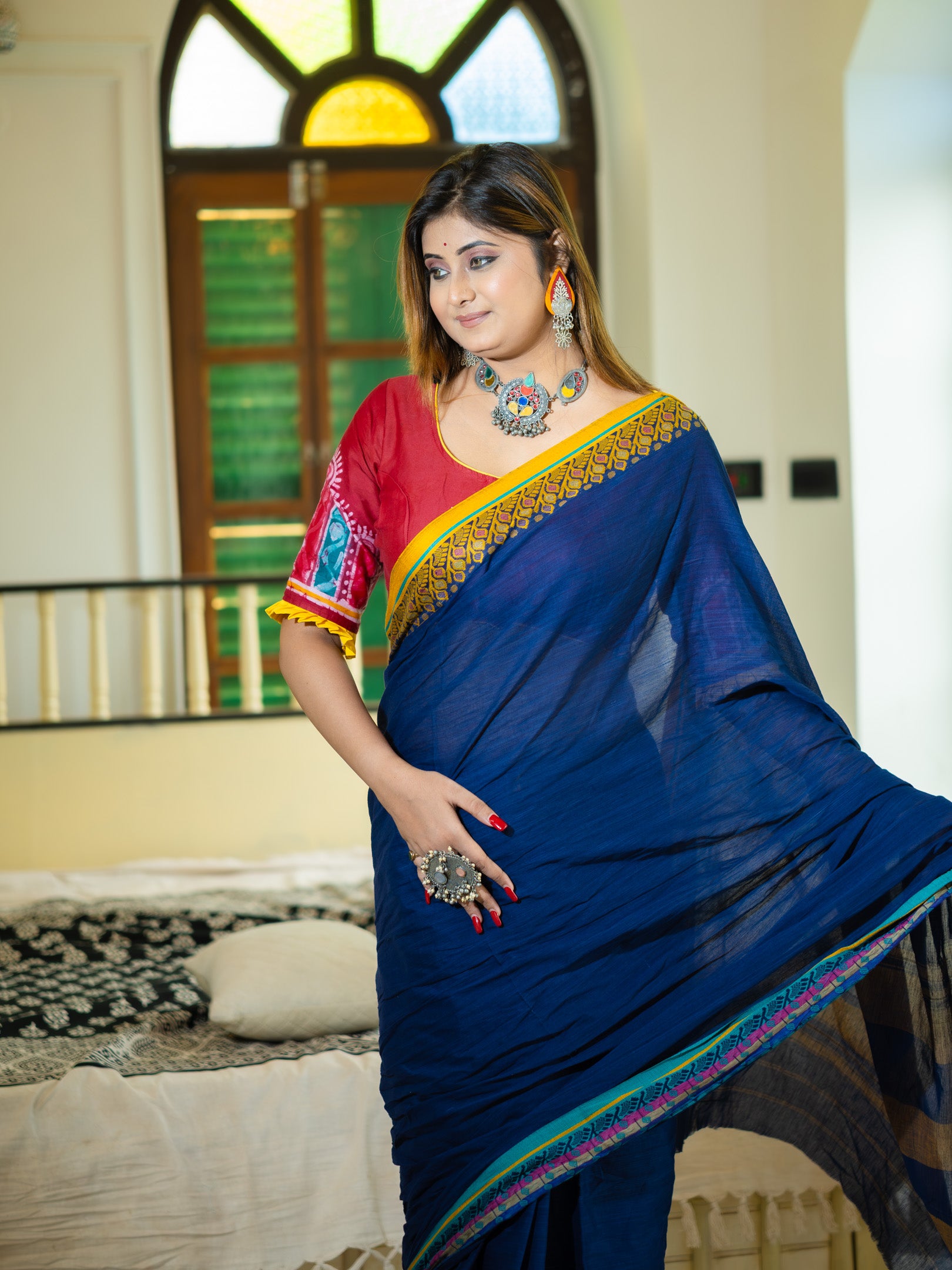 Mayur Pankhi Saree
