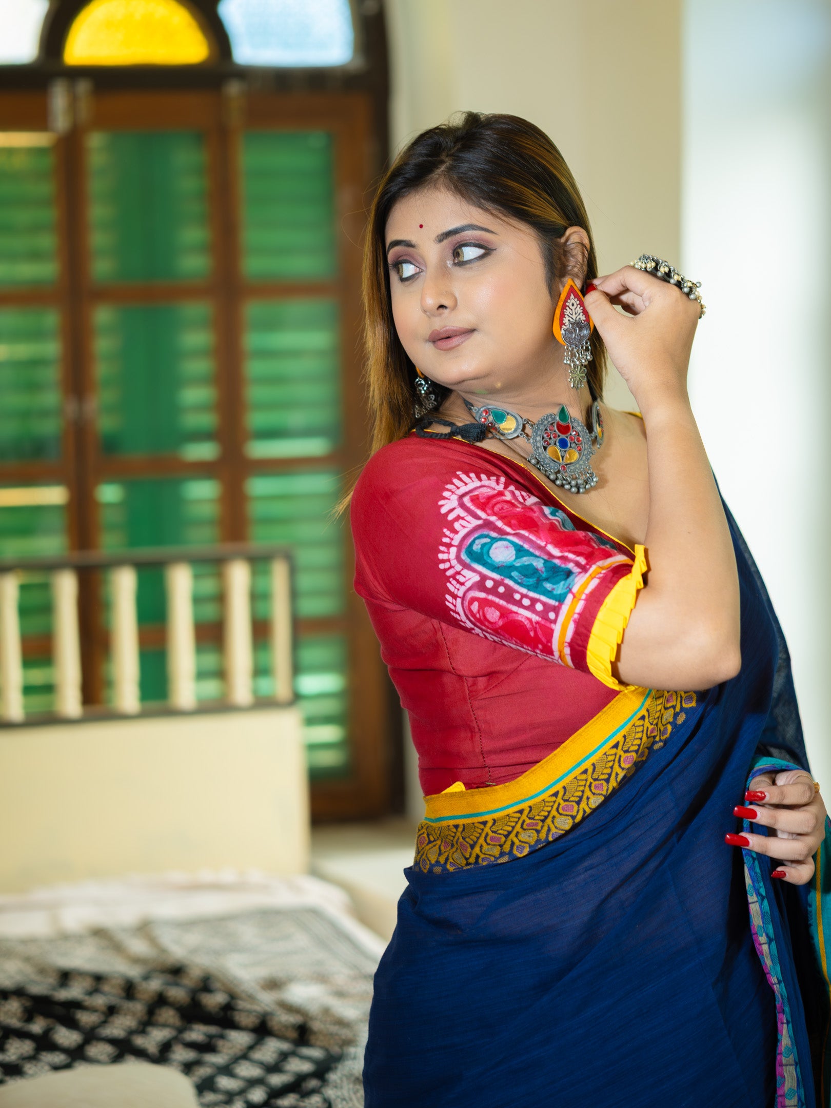 Mayur Pankhi Saree