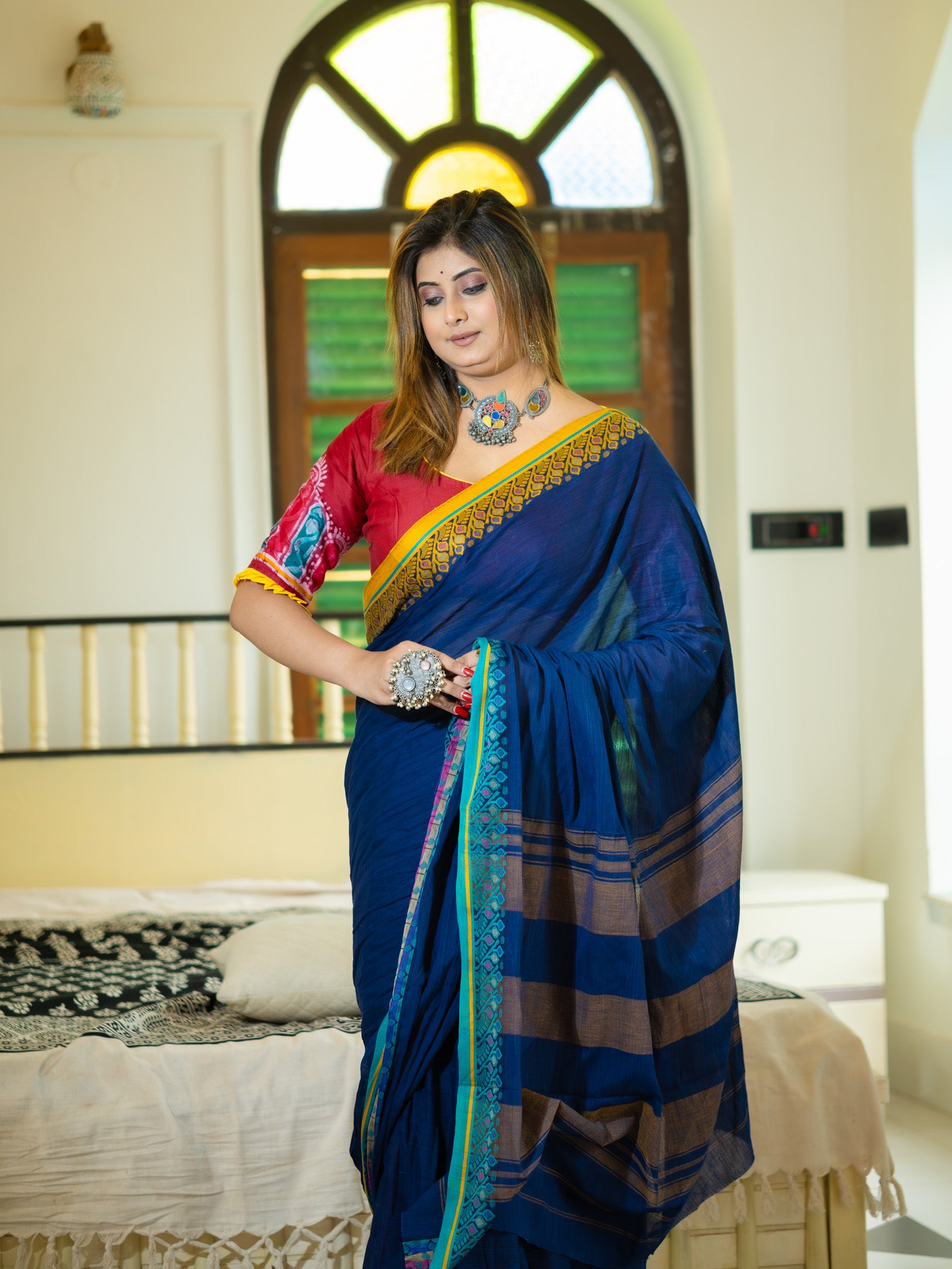 Mayur Pankhi Saree