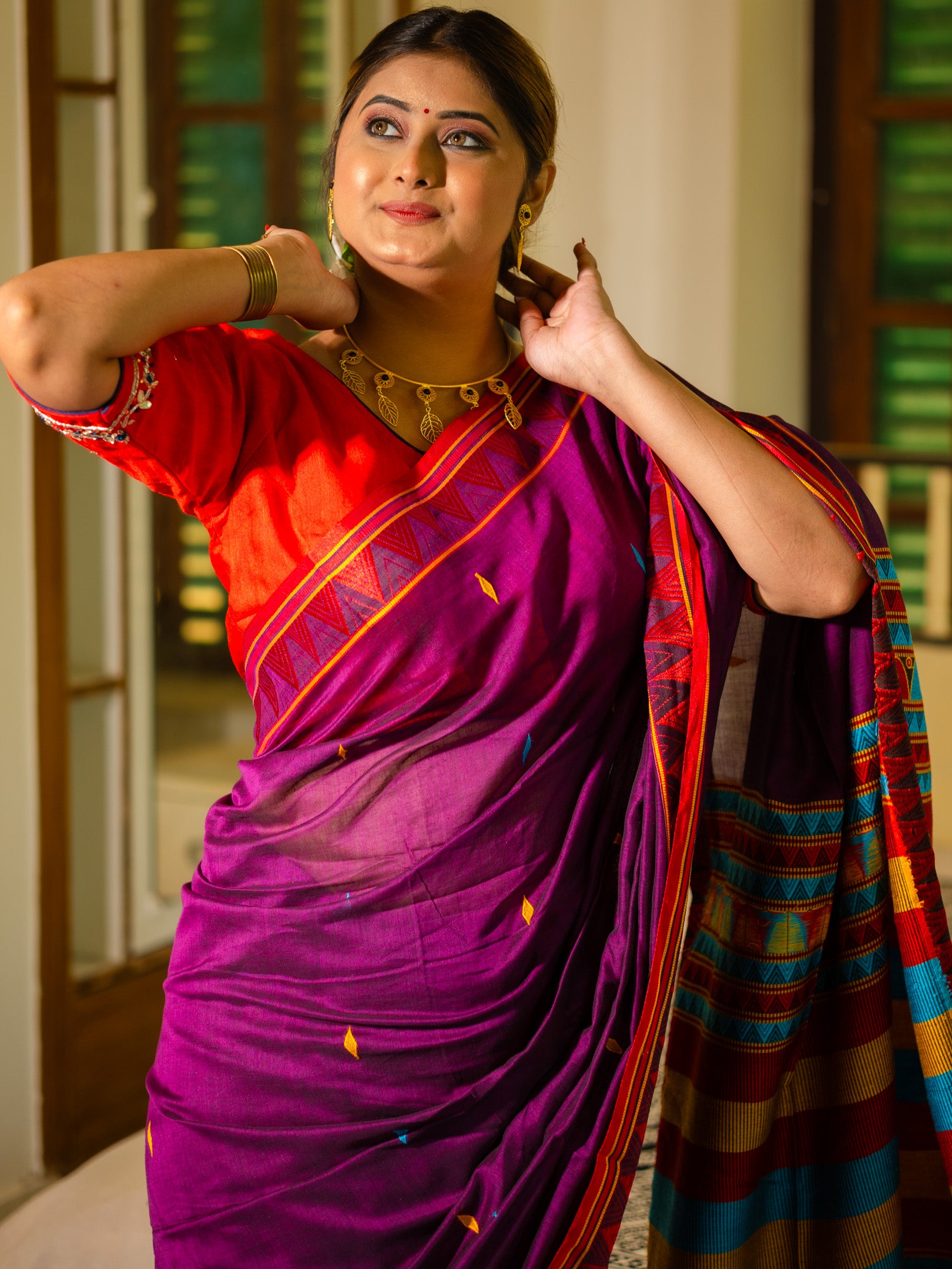 Earthy Elegance Saree