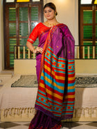 Earthy Elegance Saree - Uttariya