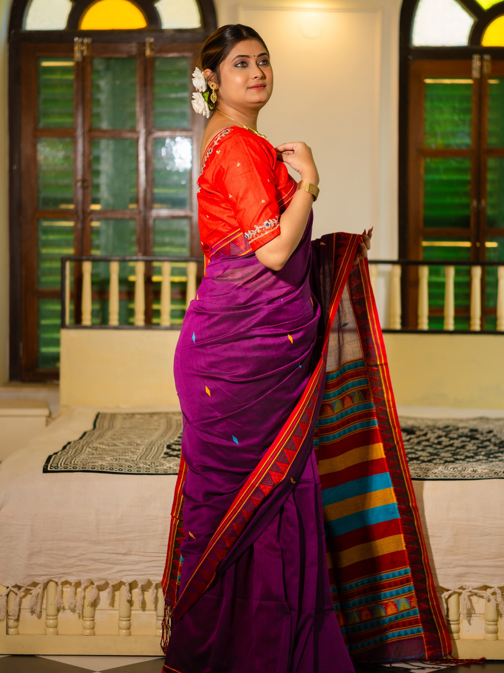 Earthy Elegance Saree