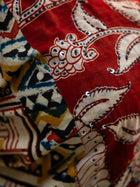 Kalamkari Designer Hand Block Cotton Dress - Uttariya