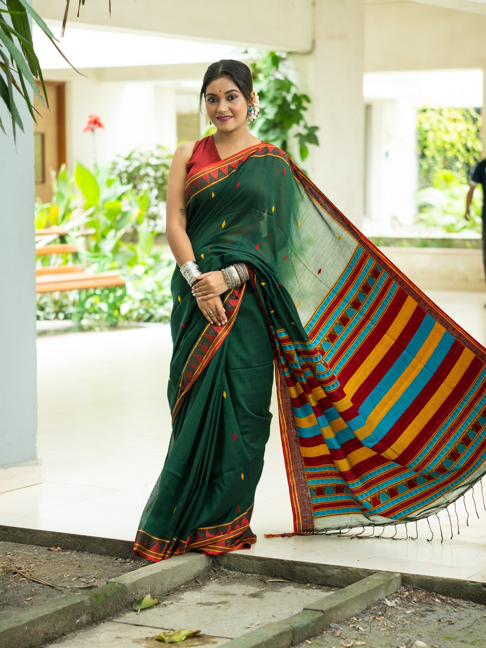 Divya Charm Dongria Saree