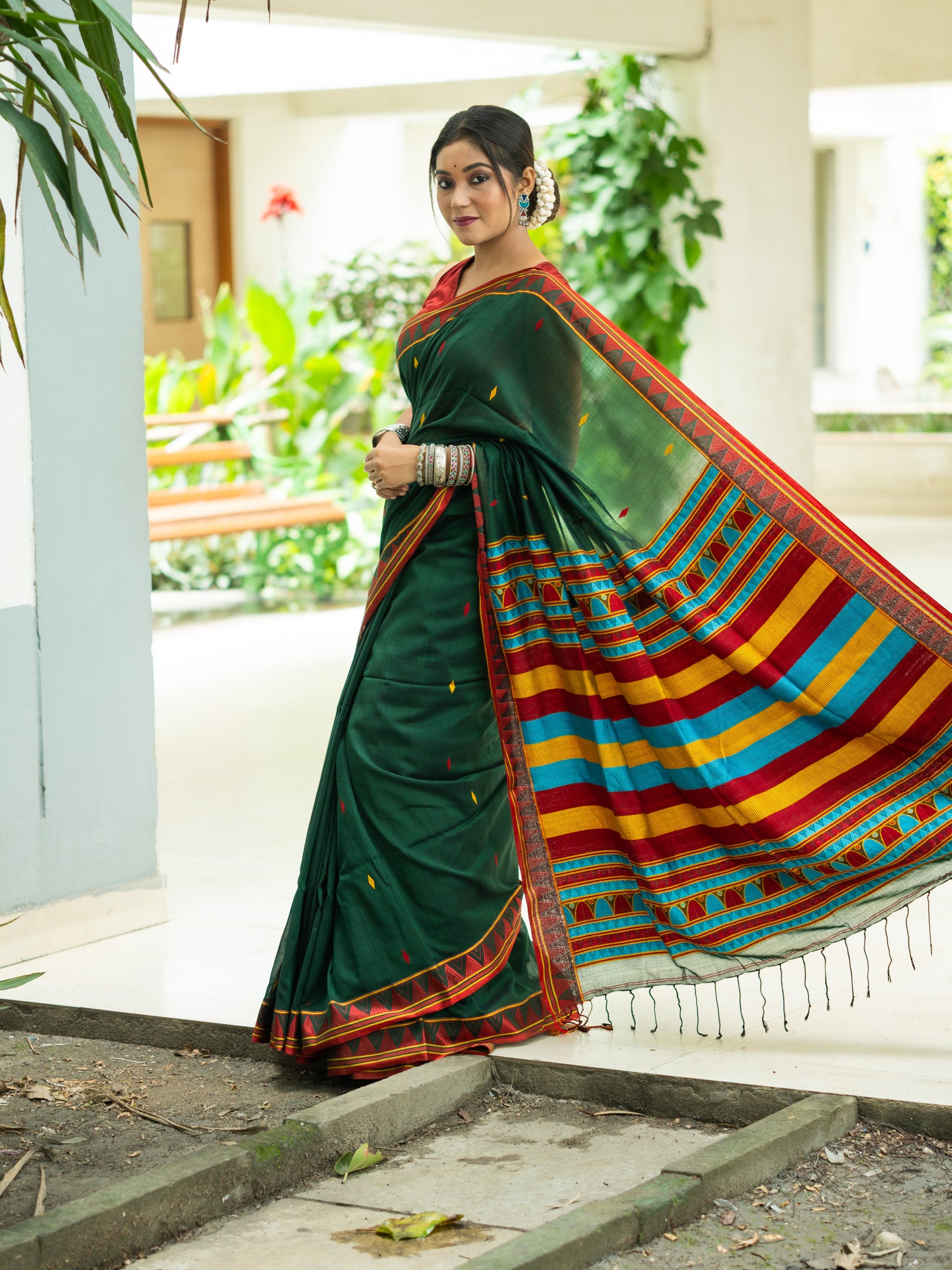 Divya Charm Dongria Saree