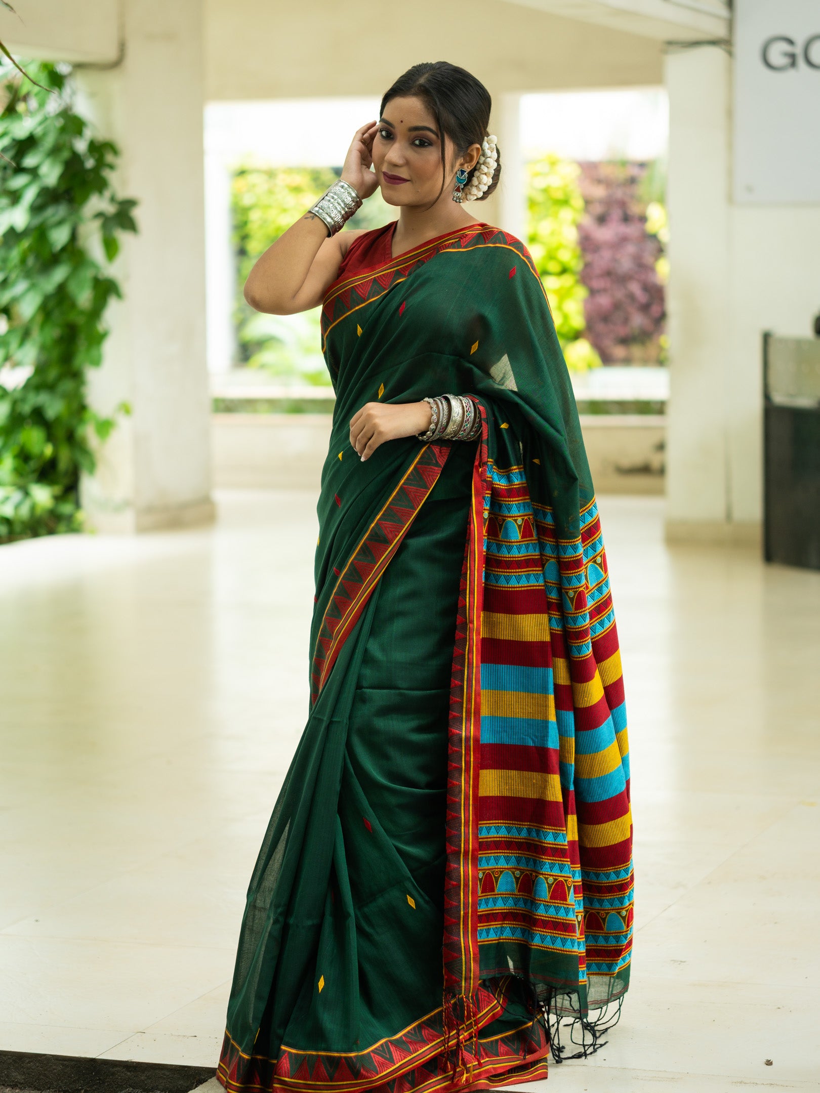 Divya Charm Dongria Saree
