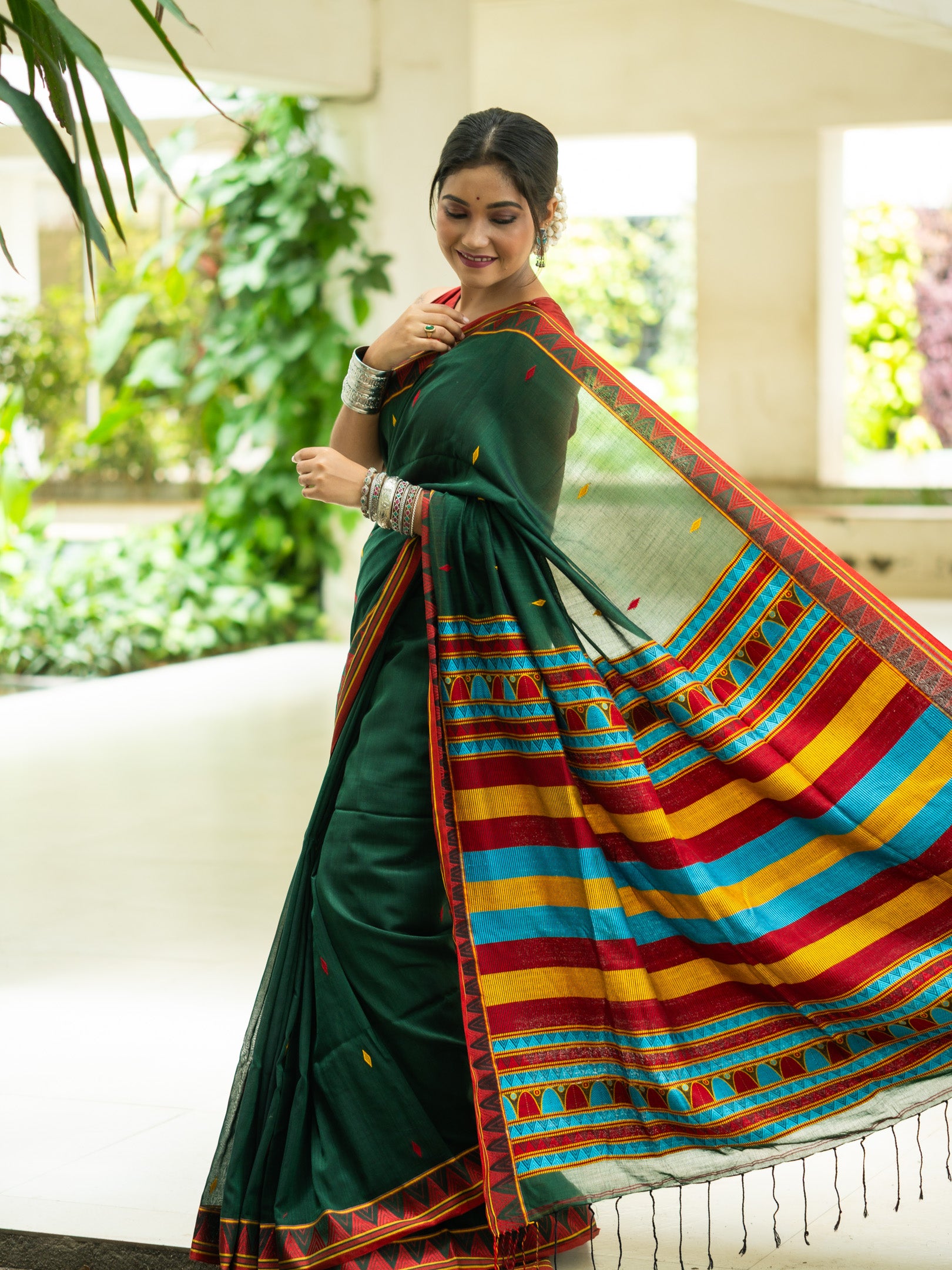 Divya Charm Dongria Saree