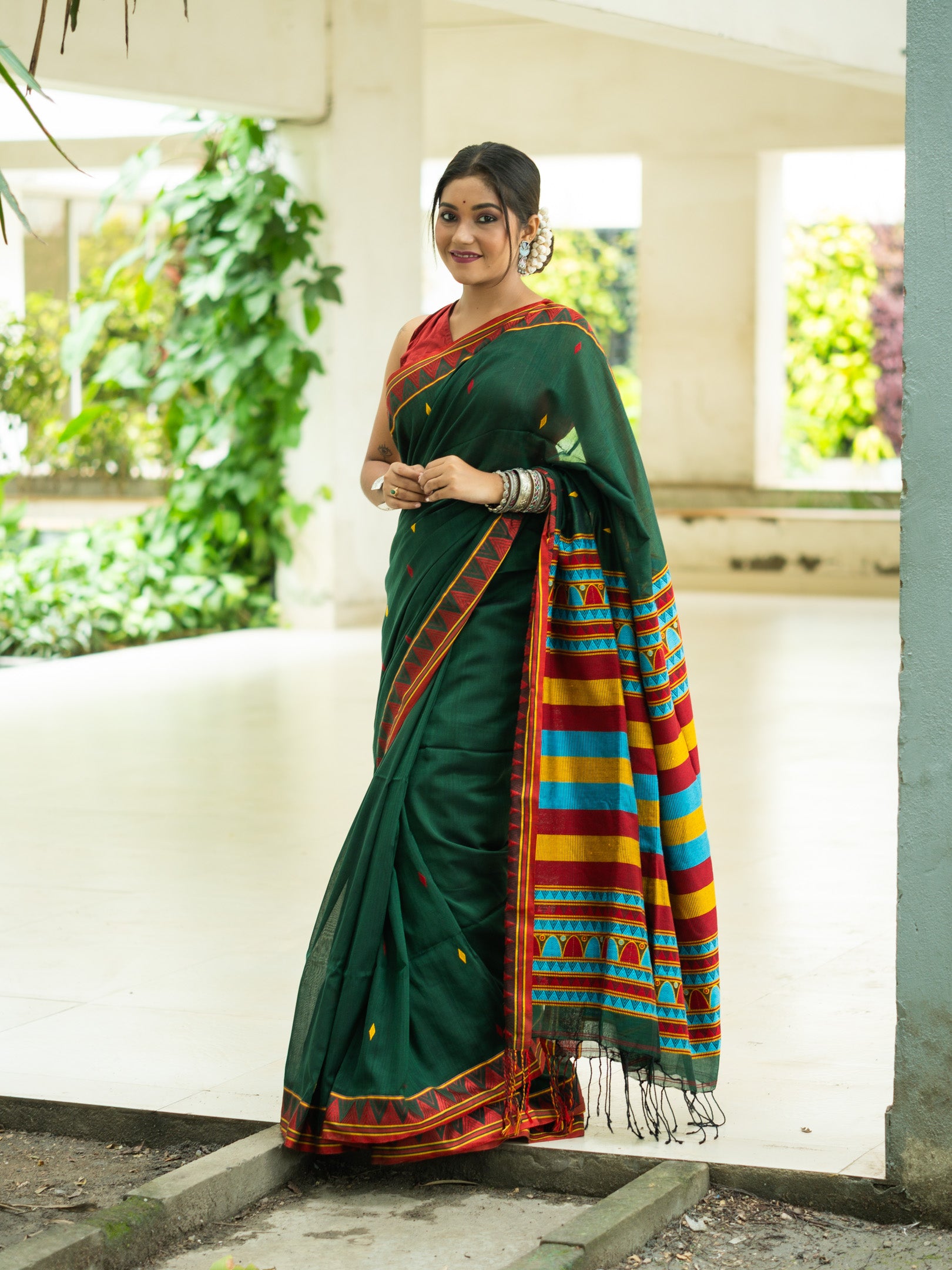 Divya Charm Dongria Saree