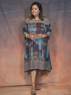 Ajrakh A Line dress