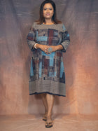 Ajrakh A Line dress