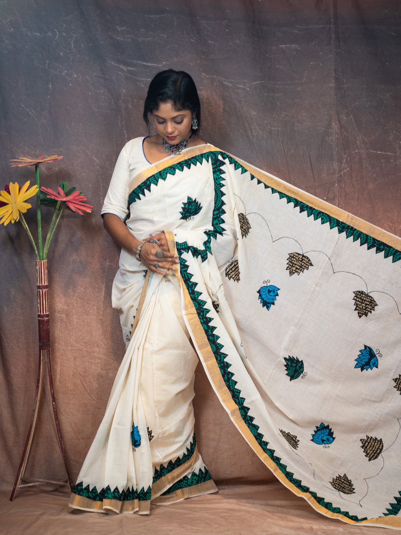 Safia cotton Saree