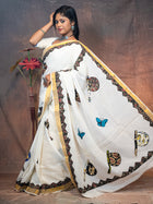 Leafy cotton Saree