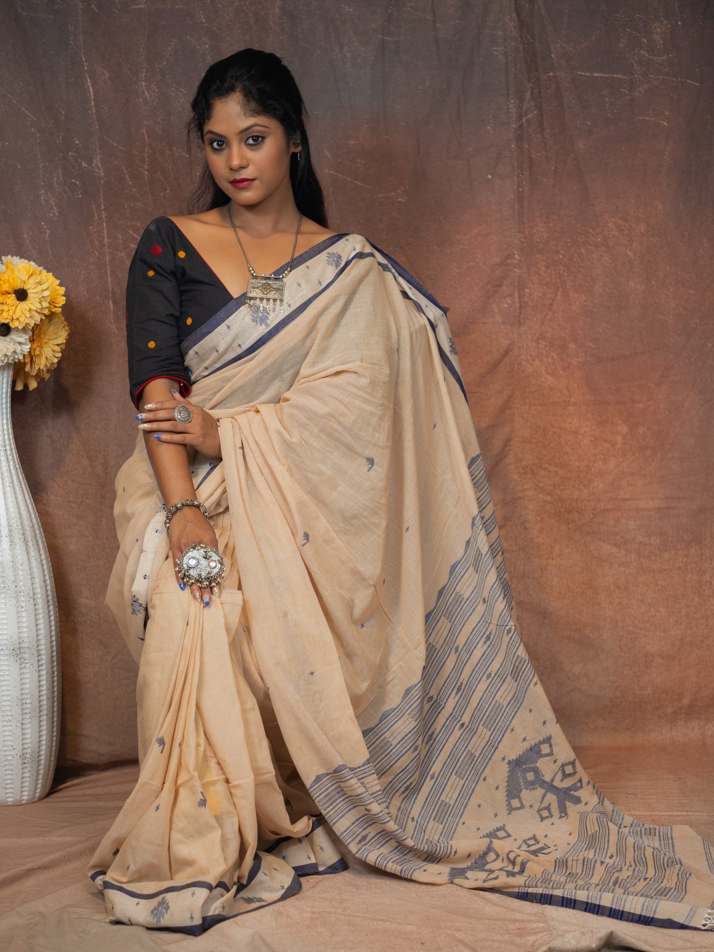 Jamdani java Saree