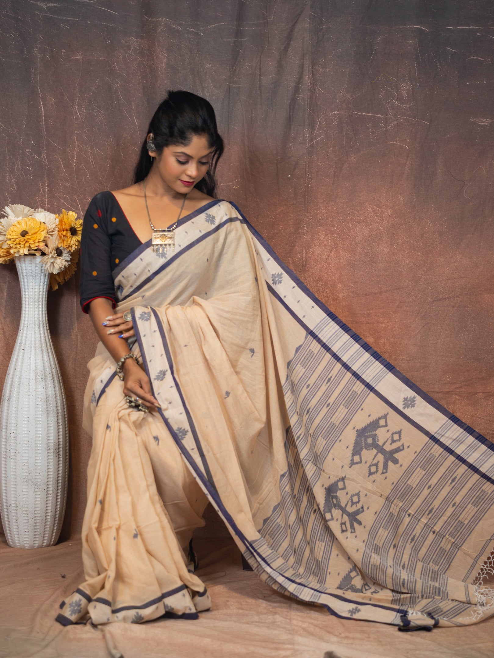 Jamdani java Saree