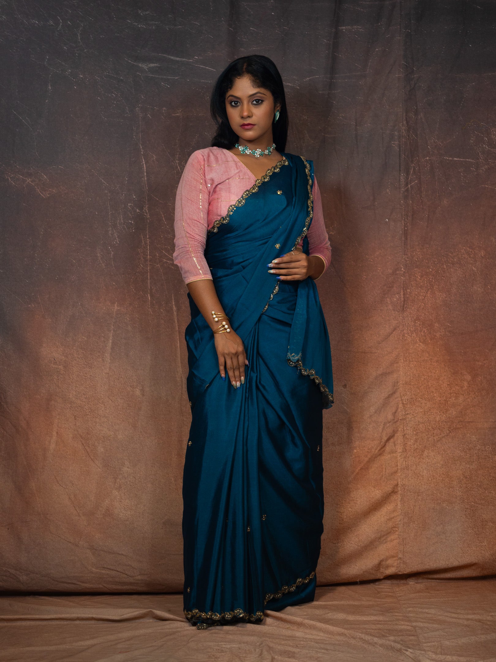 BULE saree