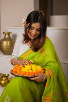 Kanak Phool Jamdani Saree