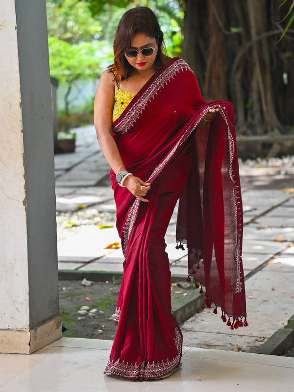 Chocolava love Saree - Uttariya