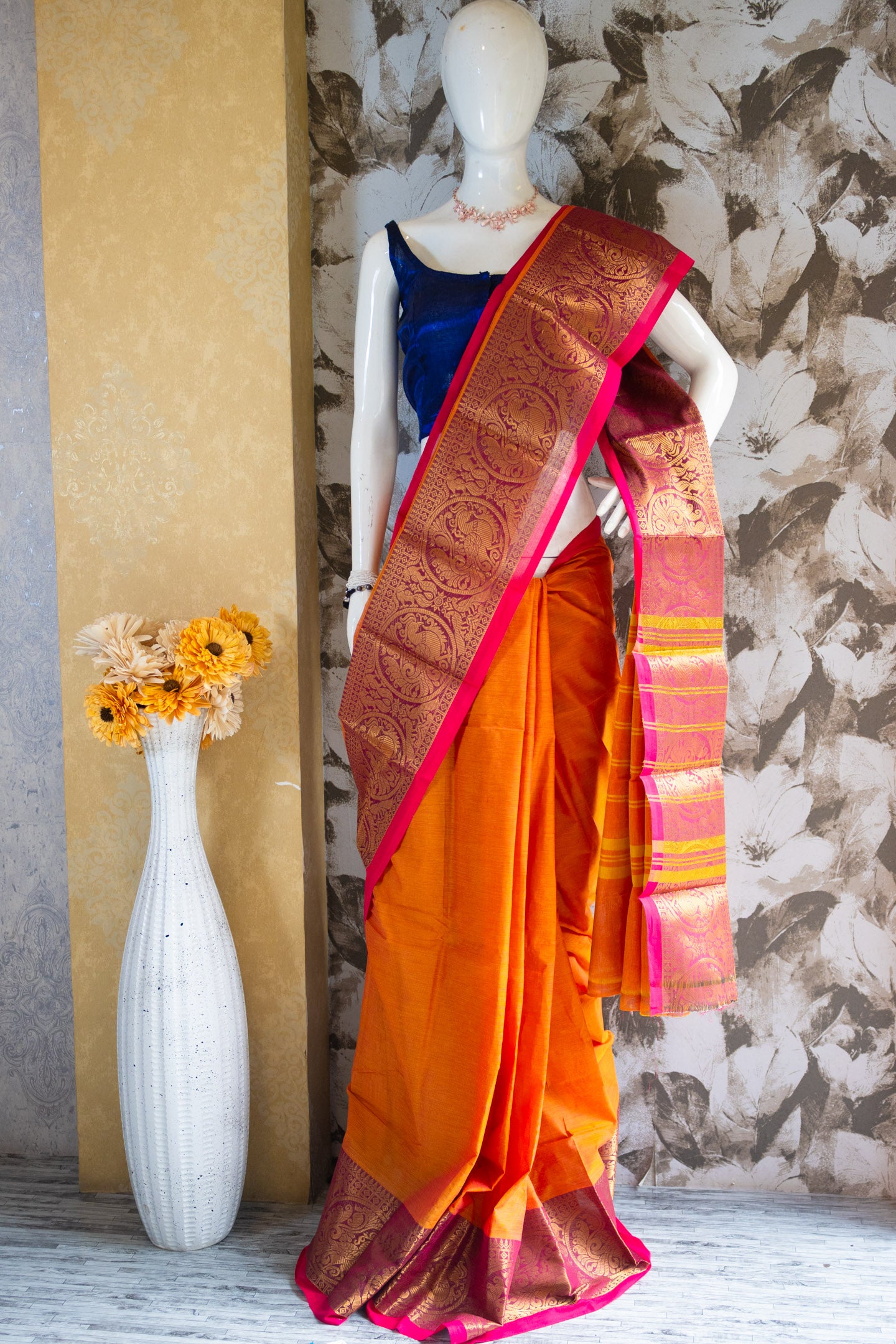 Kanchi Cotton Saree