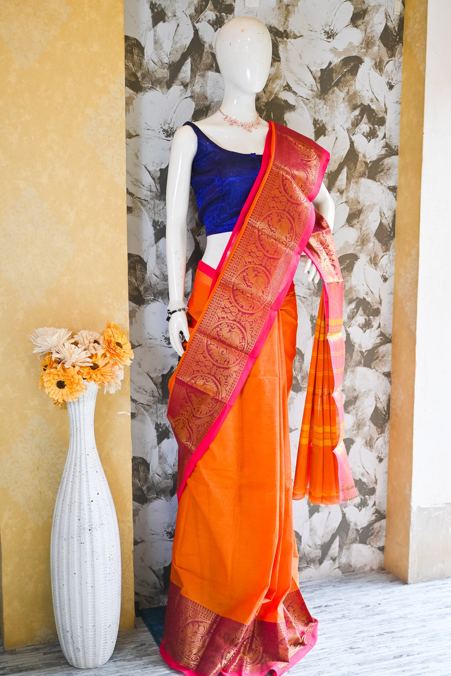 Kanchi Cotton Saree