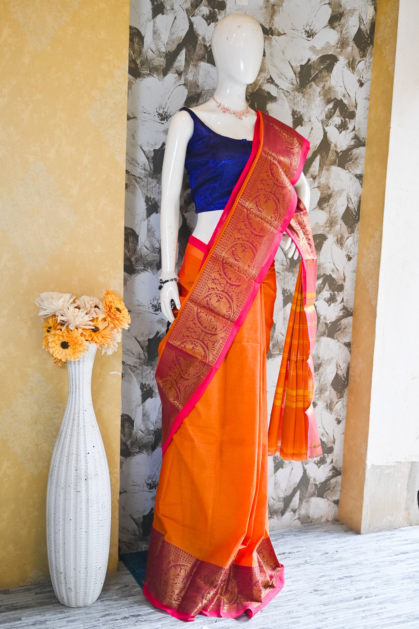 Kanchi Cotton Saree