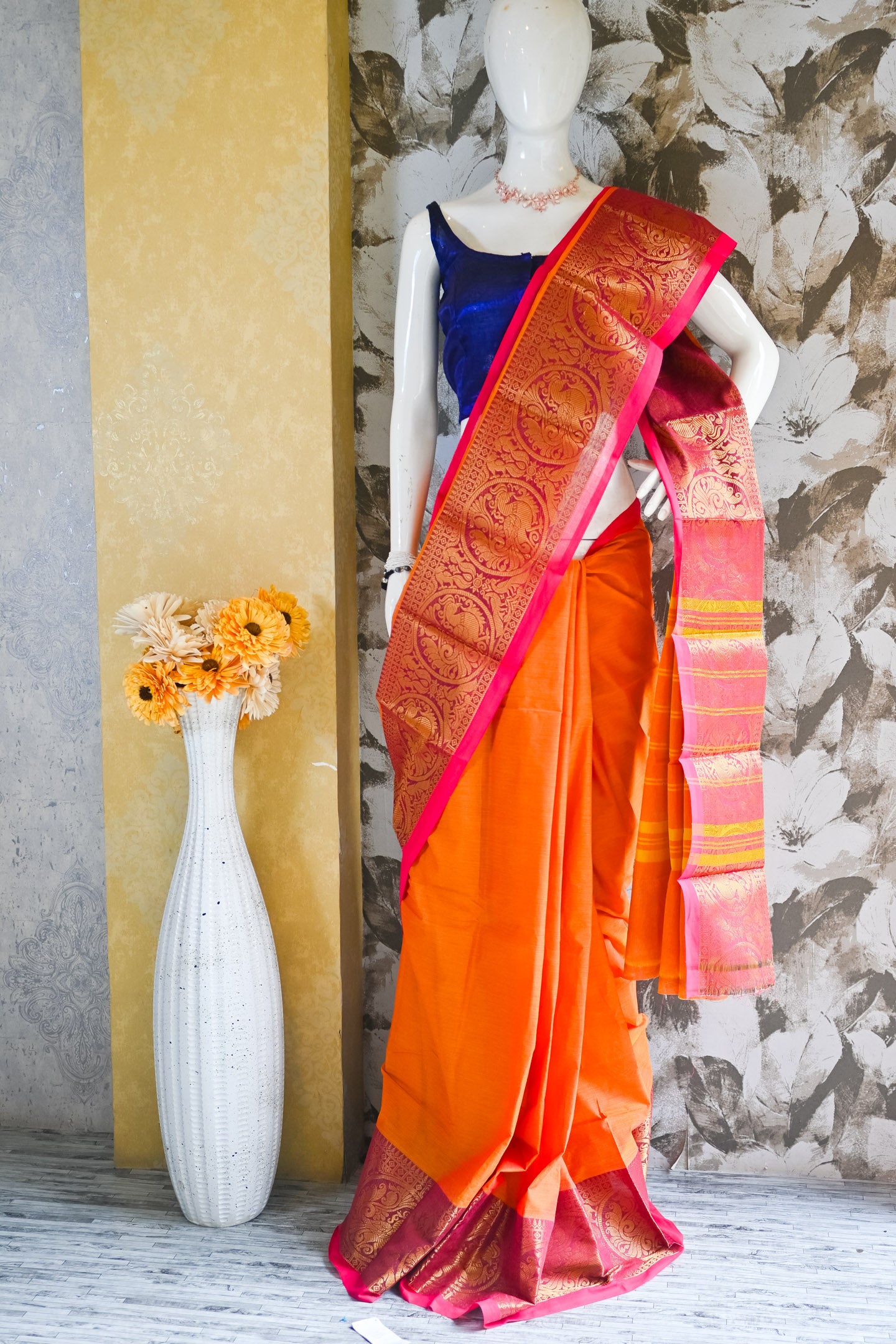 Kanchi Cotton Saree