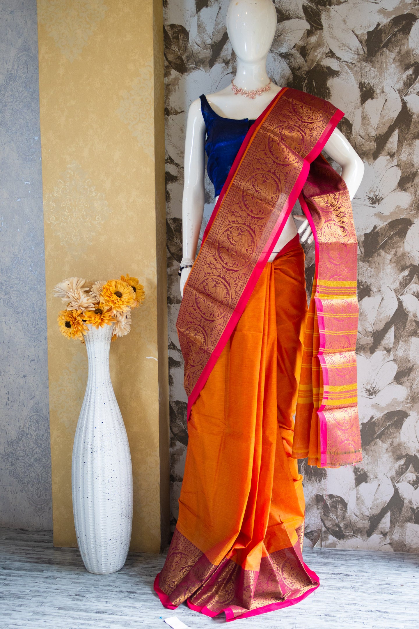 Kanchi Cotton Saree