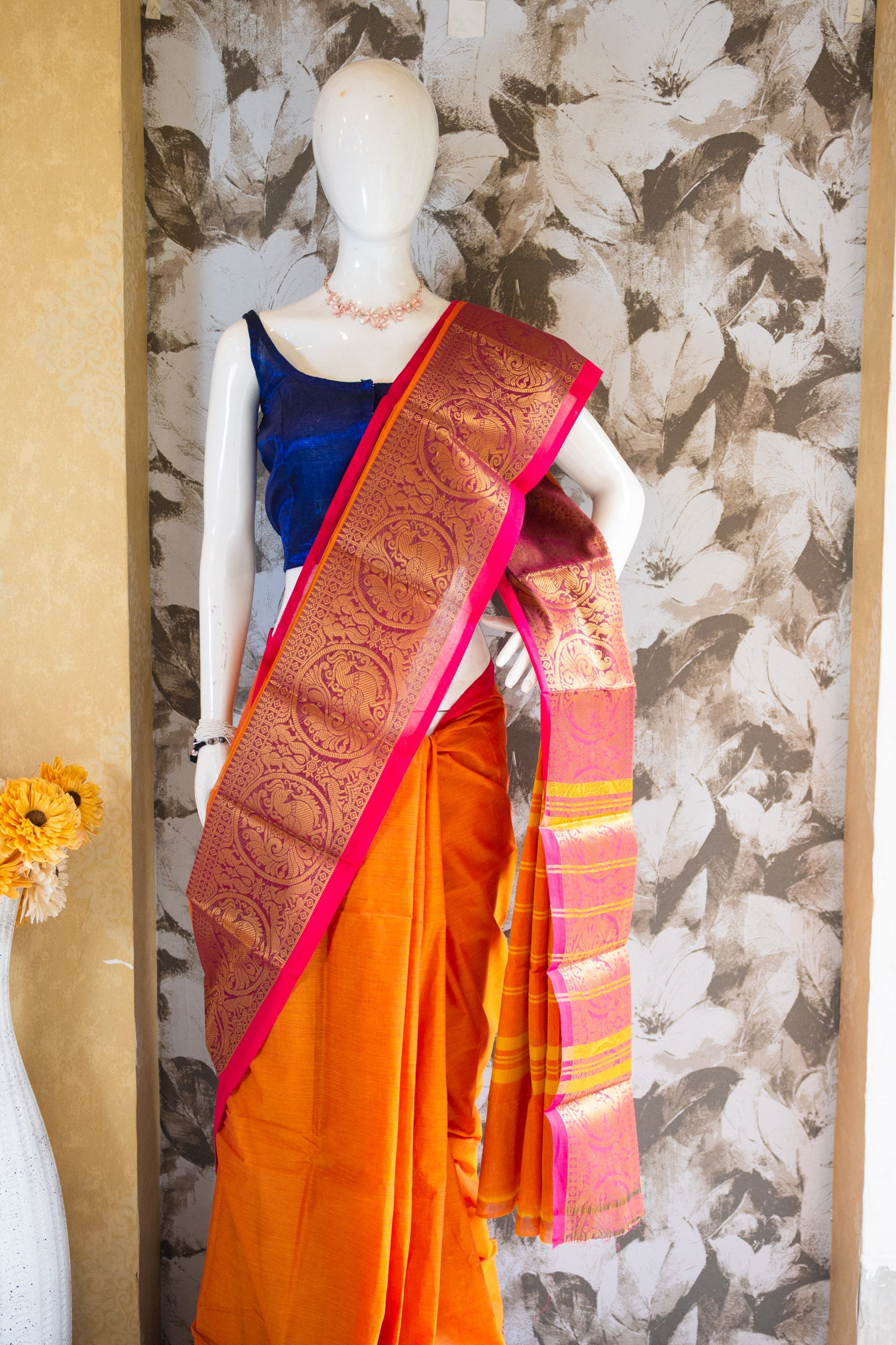 Kanchi Cotton Saree