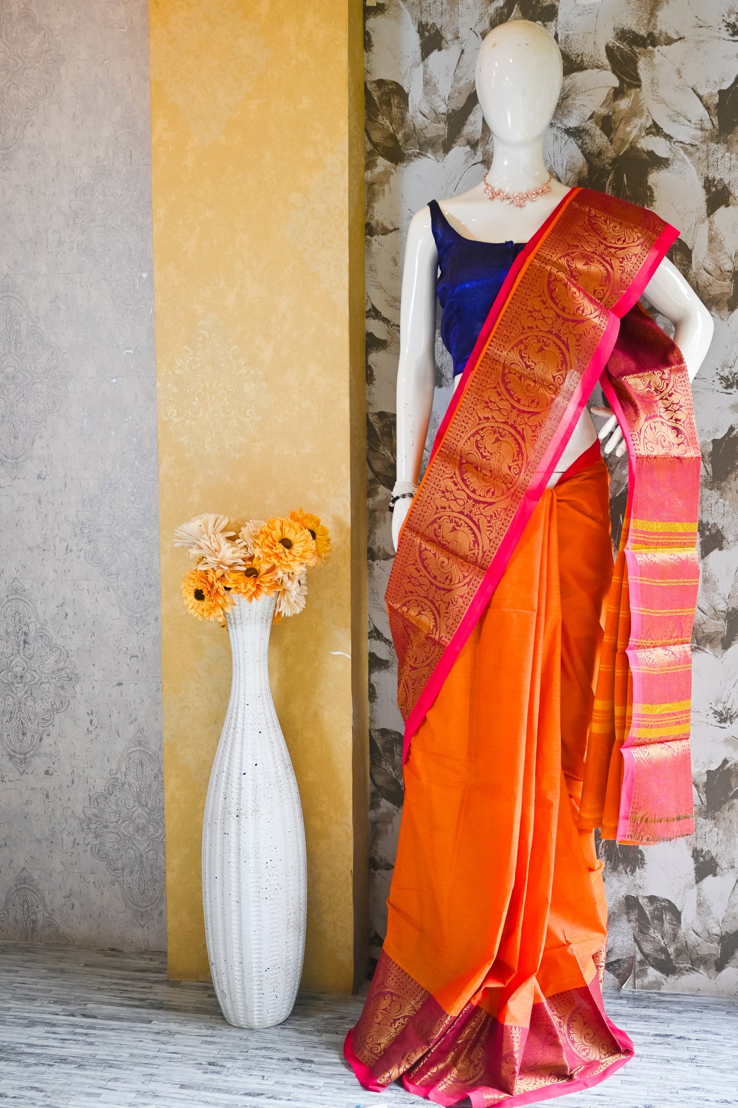 Kanchi Cotton Saree