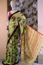 Green Taxi Saree