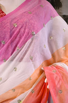Sequin Mul Saree