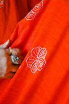 Orange jawa Saree