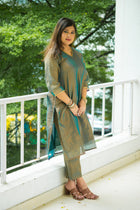 Regal Radiance Kurta Set - Uttariya