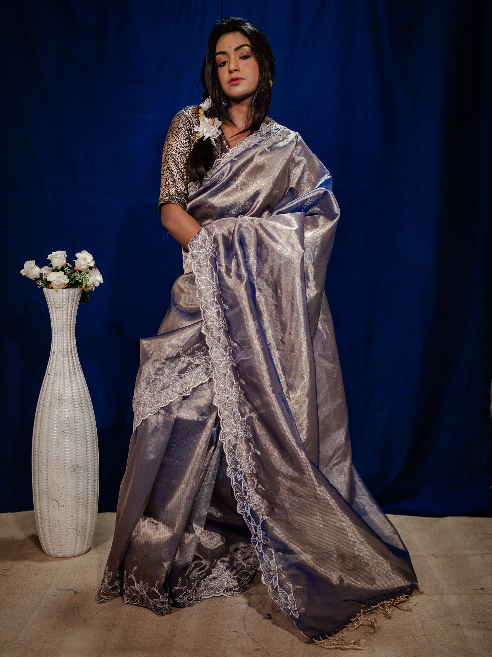 Tissue silk Saree