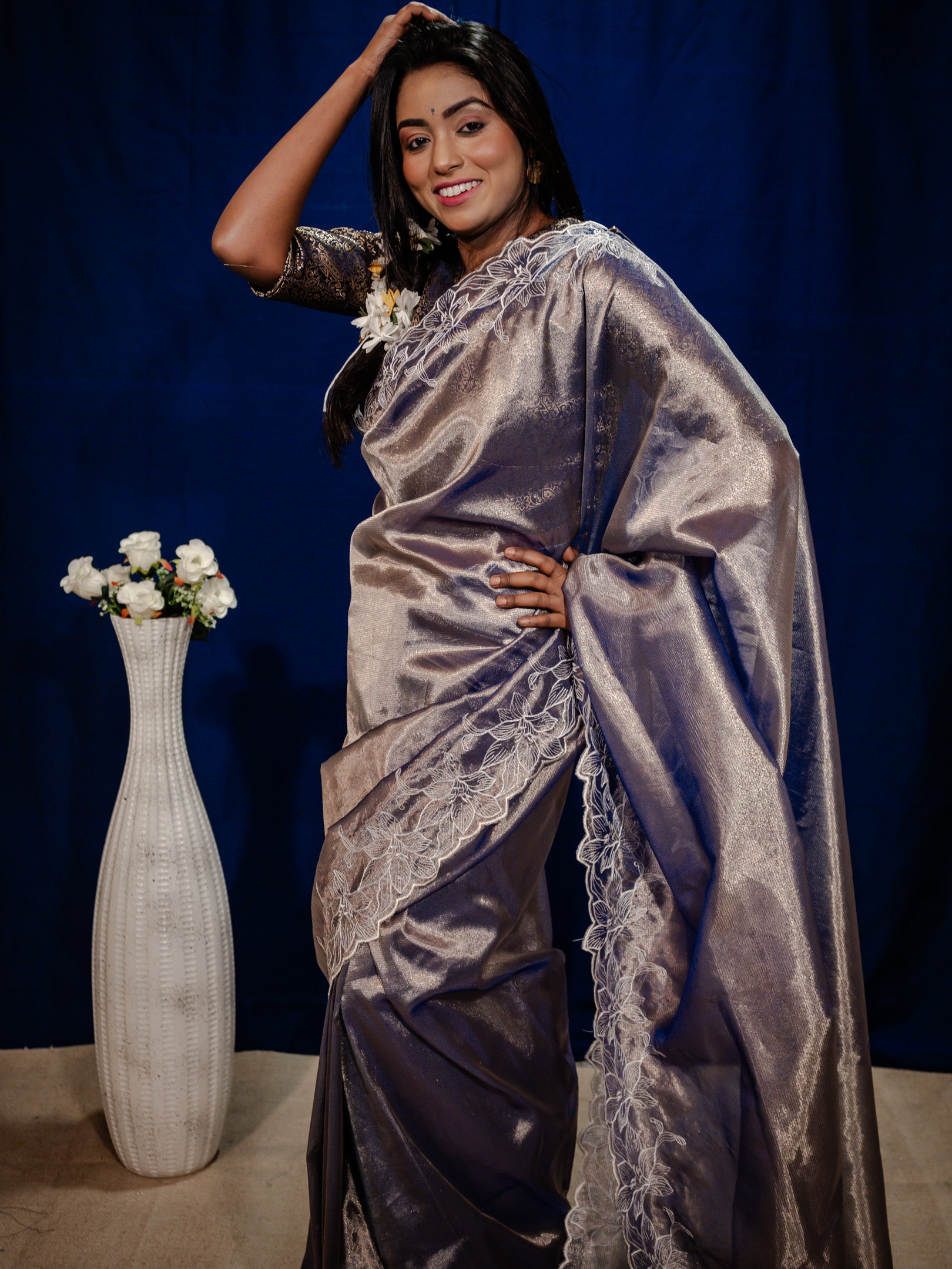 Tissue silk Saree