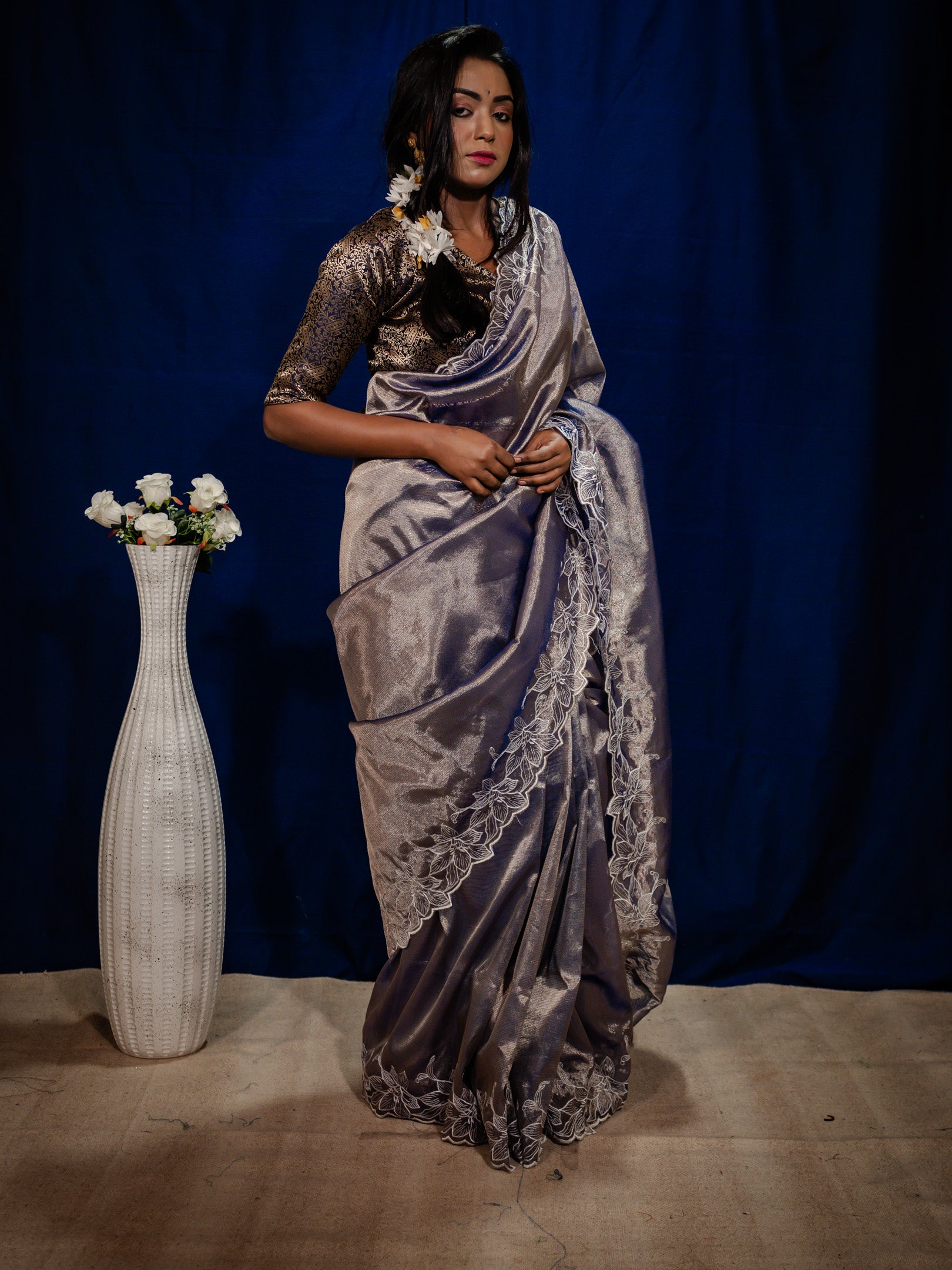 Tissue silk Saree