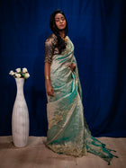Tissue silk Saree - Uttariya