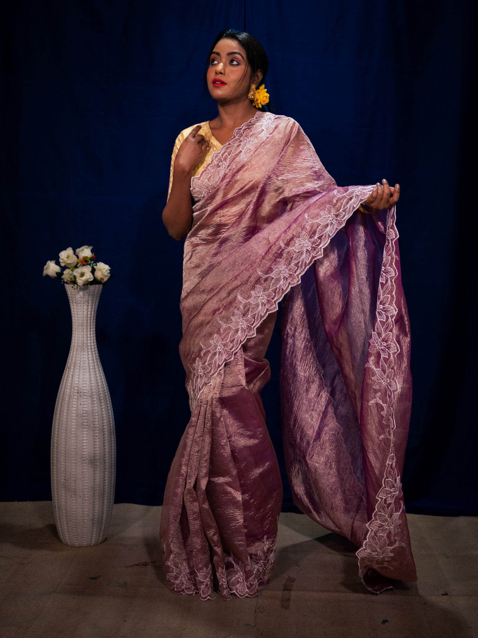 Tissue silk Saree