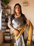 Metal to love Saree