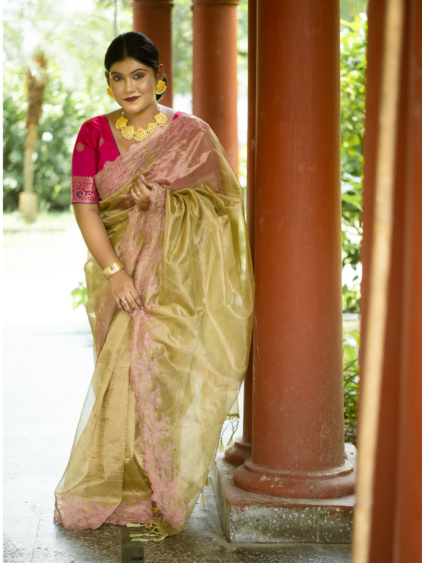 Tissue Saree