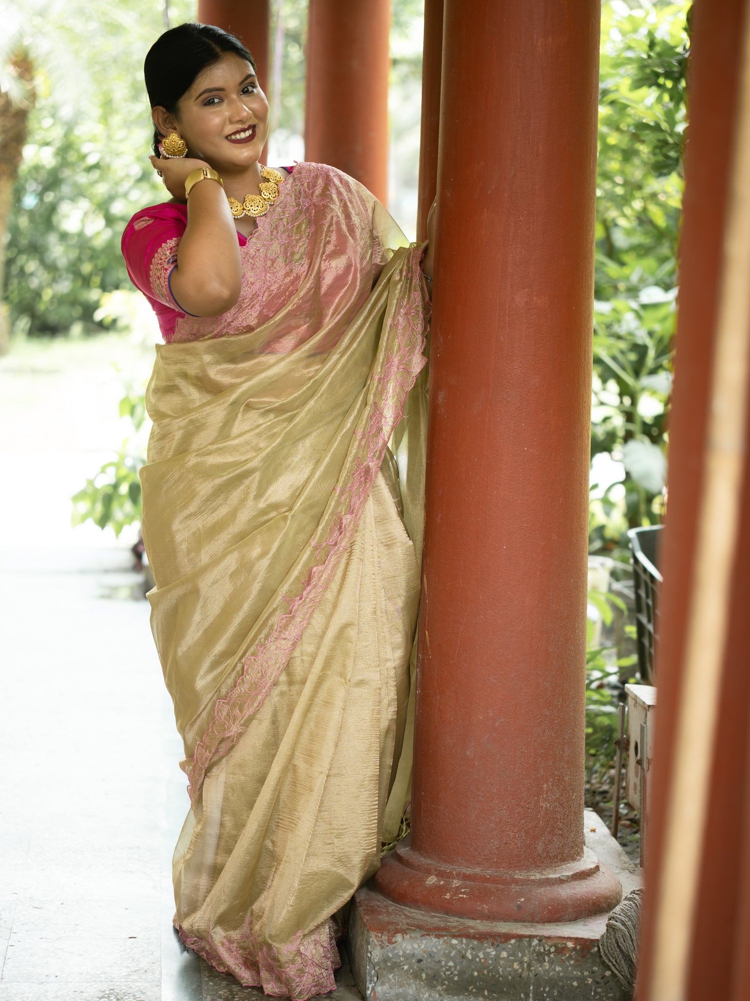 Tissue Saree
